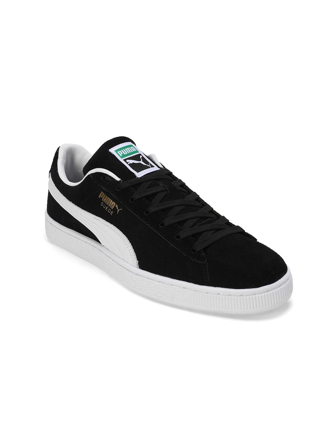 

Puma Suede Classic Men's Colourblocked Sneakers, Black