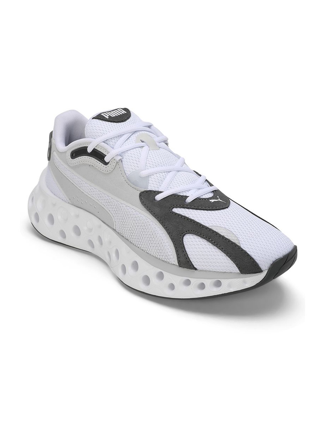 

Puma SOFTRIDE Frequence Men Lace-Ups Running Shoes, White
