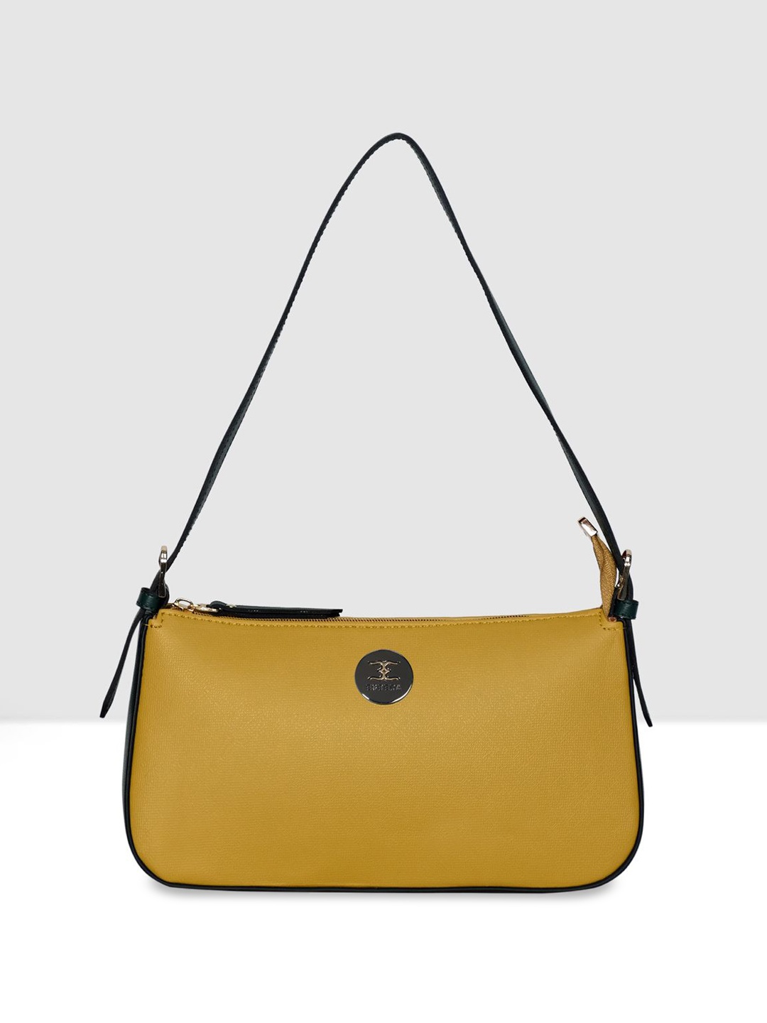 

ESBEDA PU Structured Shoulder Bag, Yellow