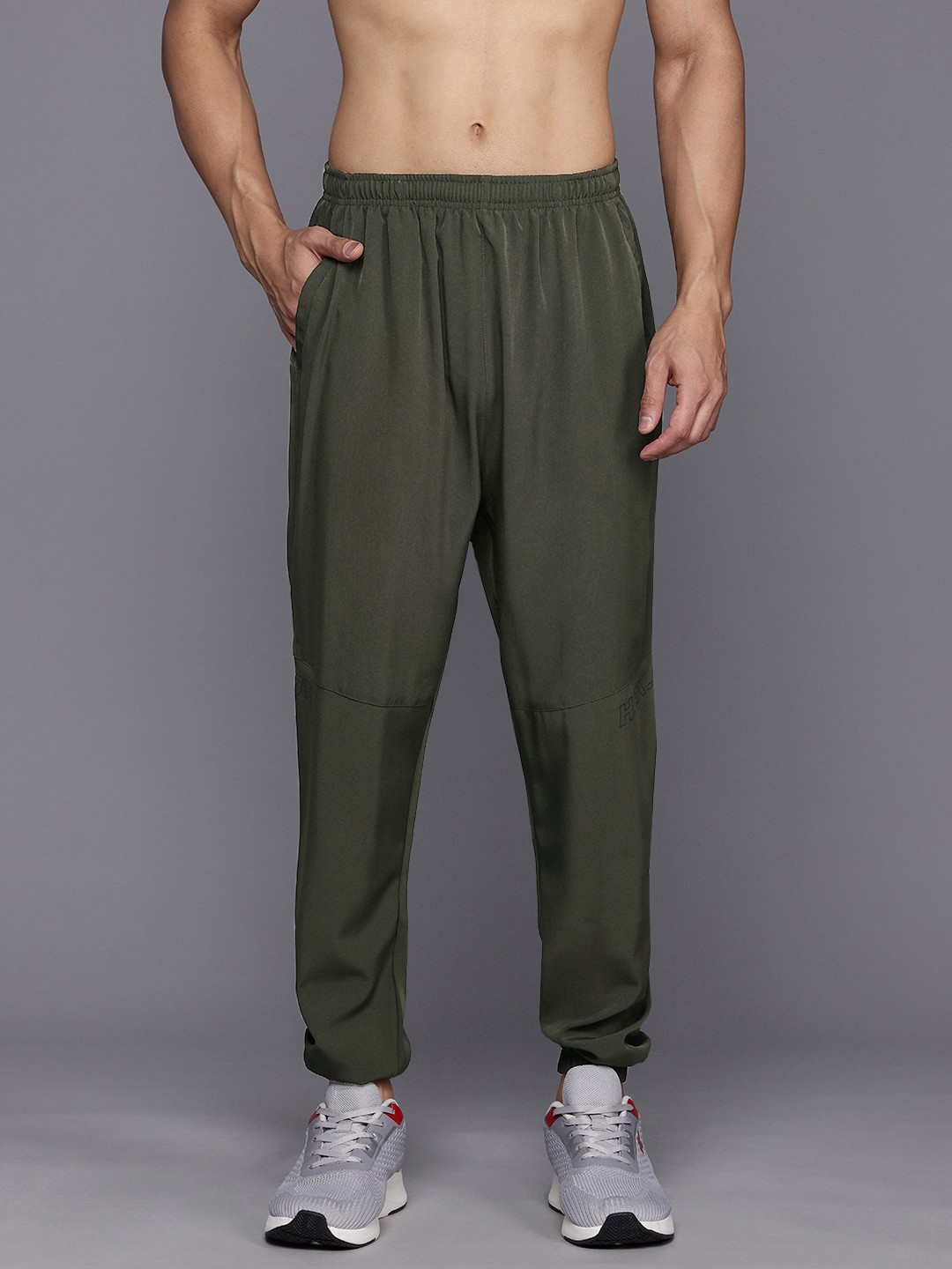 

HRX by Hrithik Roshan Men Training Joggers, Olive