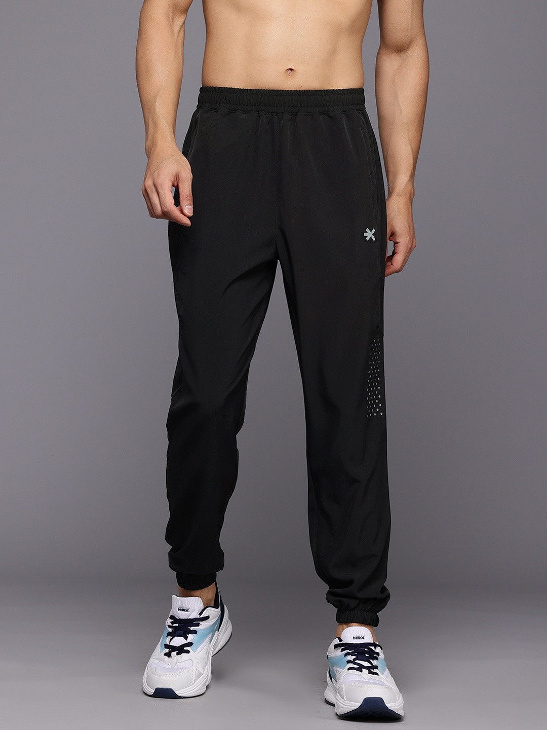 

HRX by Hrithik Roshan Men Rapid-Dry Running Joggers, Black