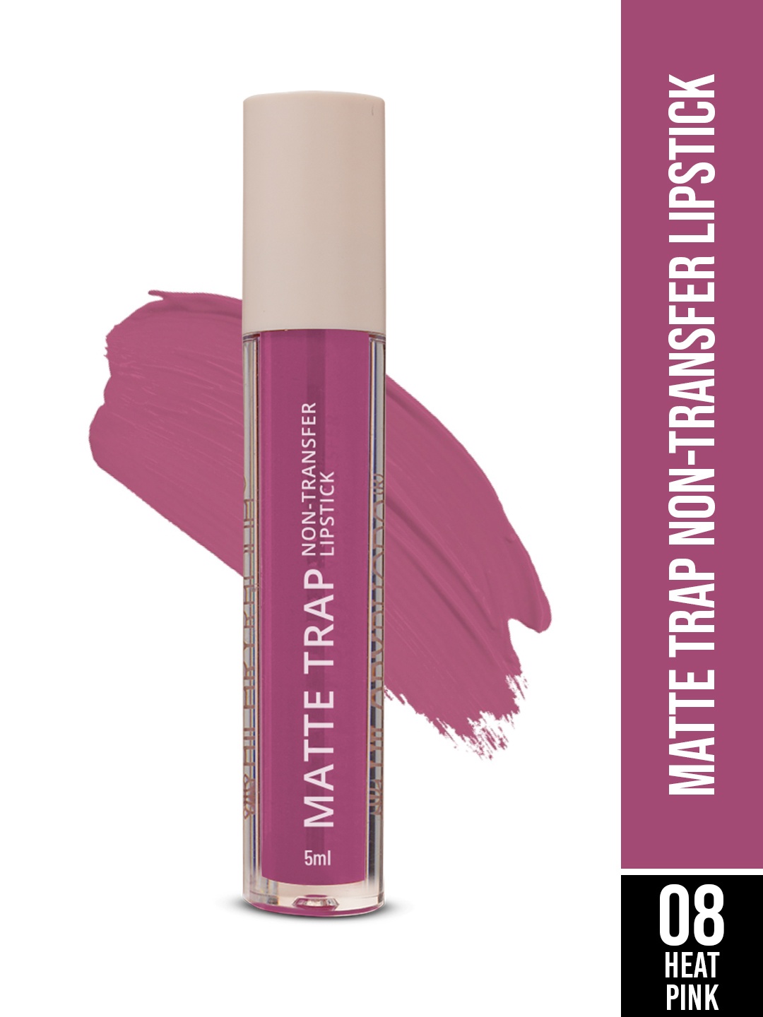 

Hilary Rhoda Matte Trap Liquid Lipstick- 5ml- Heat Pink