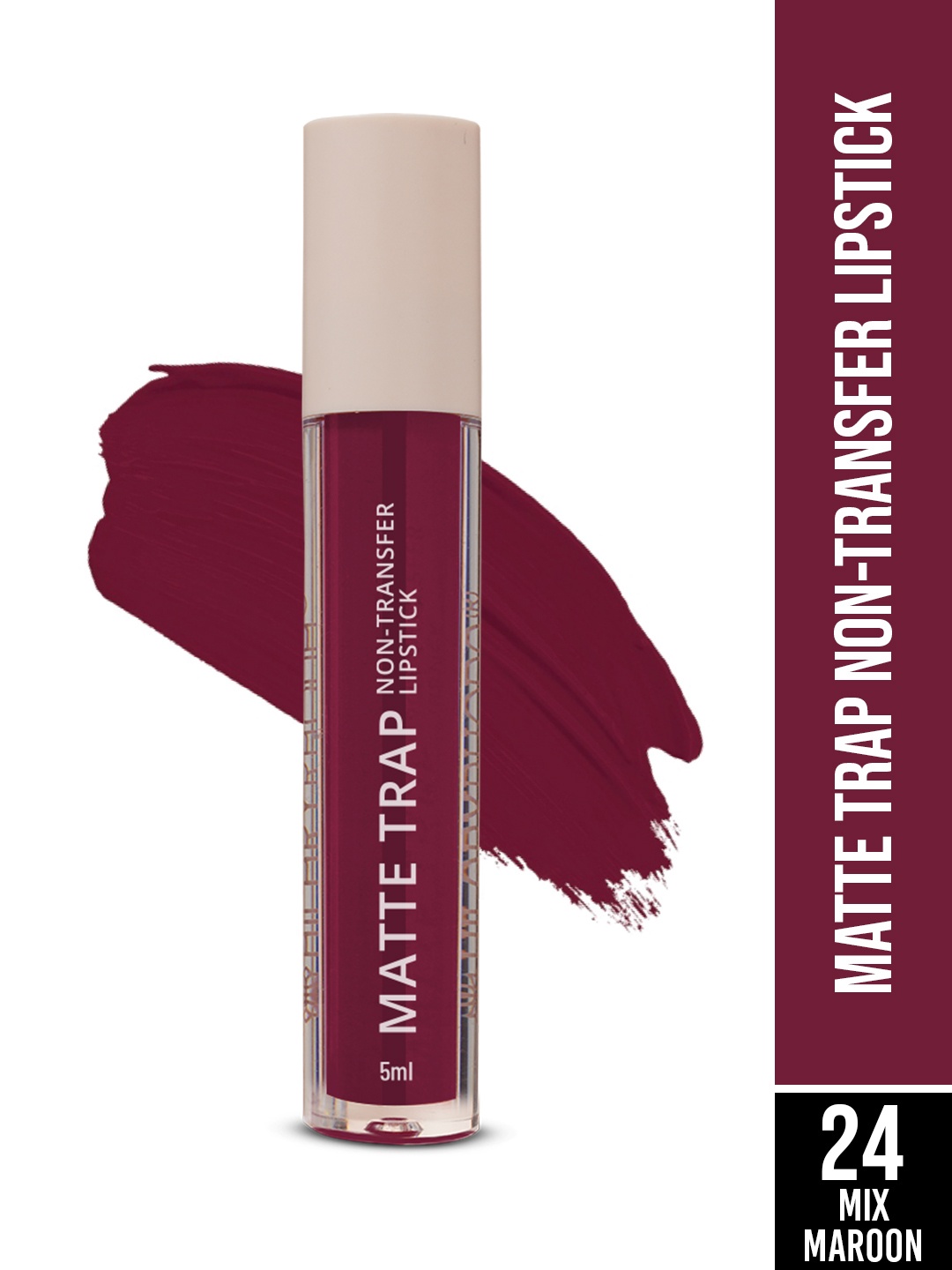 

Hilary Rhoda Matte Trap Non Transfer Waterproof Liquid Lipstick 5 ml - Mix Maroon 24