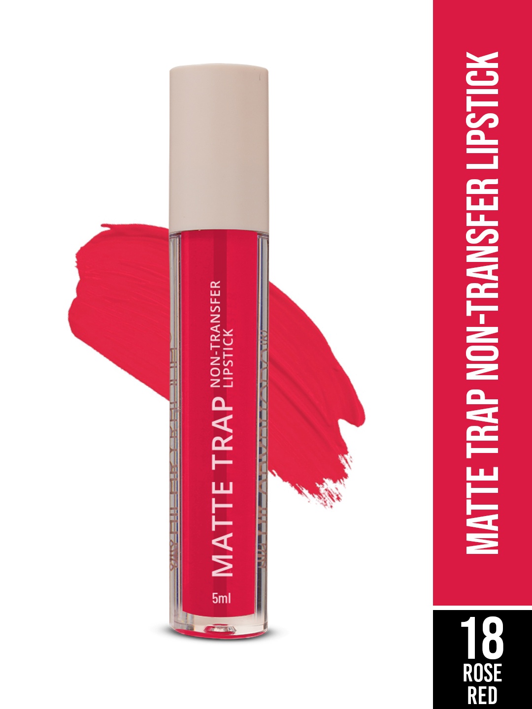 

Hilary Rhoda Matte Trap Liquid Lipstick-5ml-Rose Red