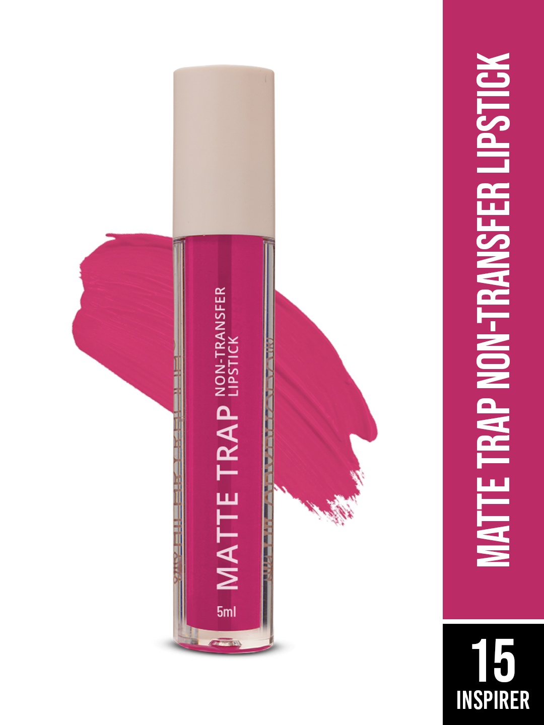 

Hilary Rhoda Matte Trap Liquid Lipstick- 5ml- Inspirer, Pink