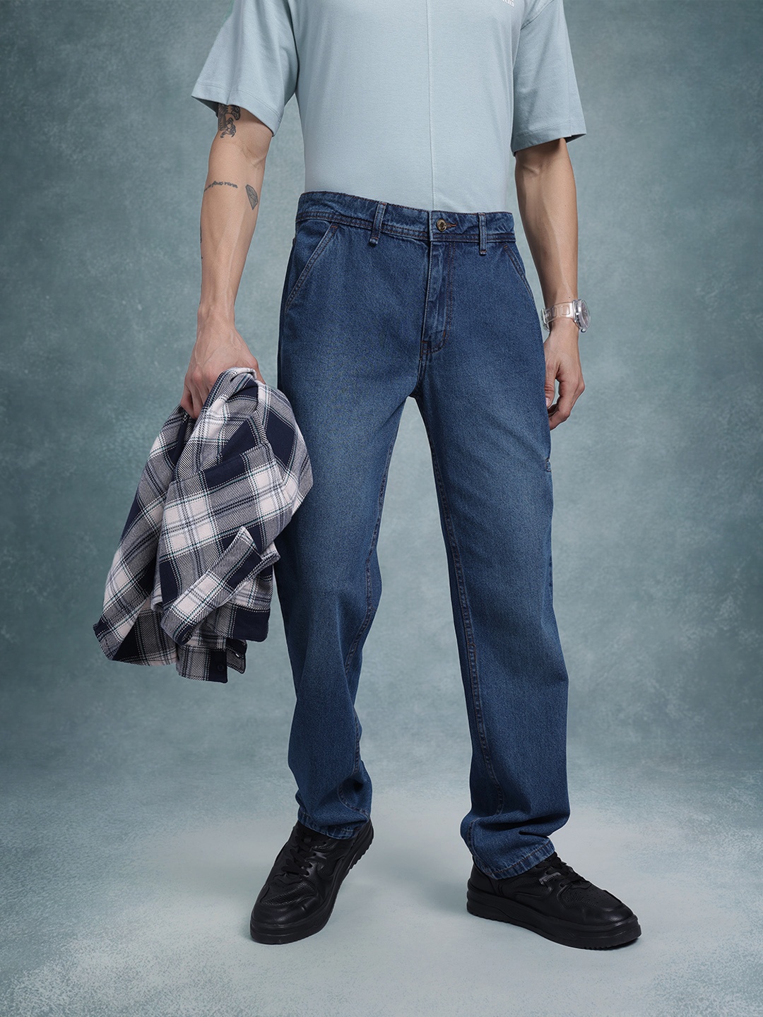 

The Roadster Life Co. Light Fade Regular Fit Jeans, Blue