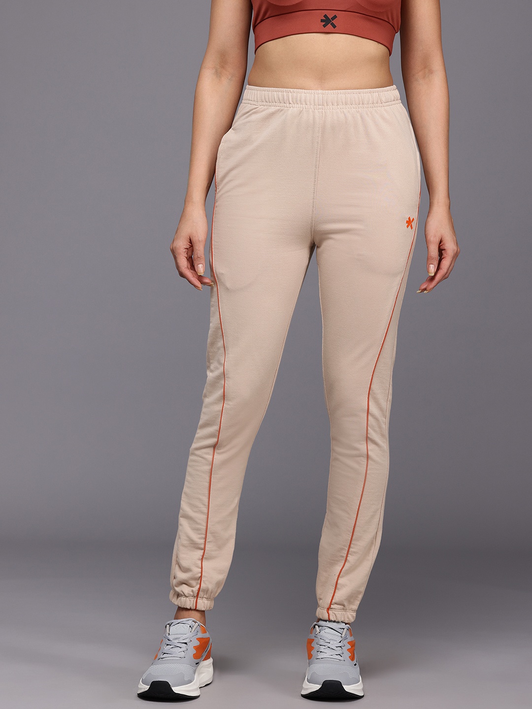 

HRX by Hrithik Roshan Women Training Joggers, Beige