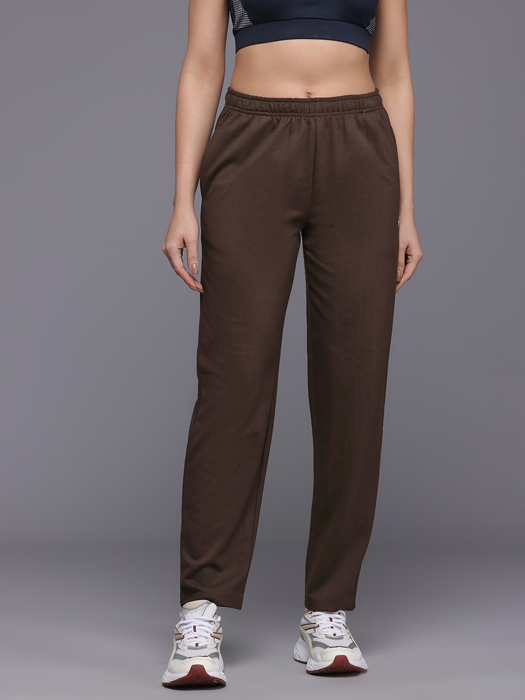 

HRX by Hrithik Roshan Women Training Track Pants, Brown