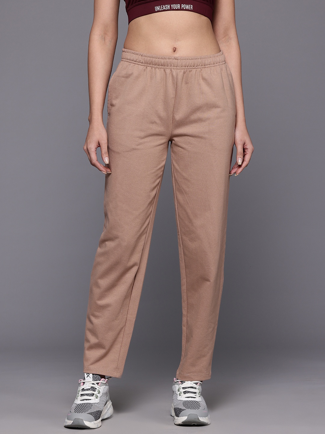 

HRX by Hrithik Roshan Women Training Track Pants, Brown