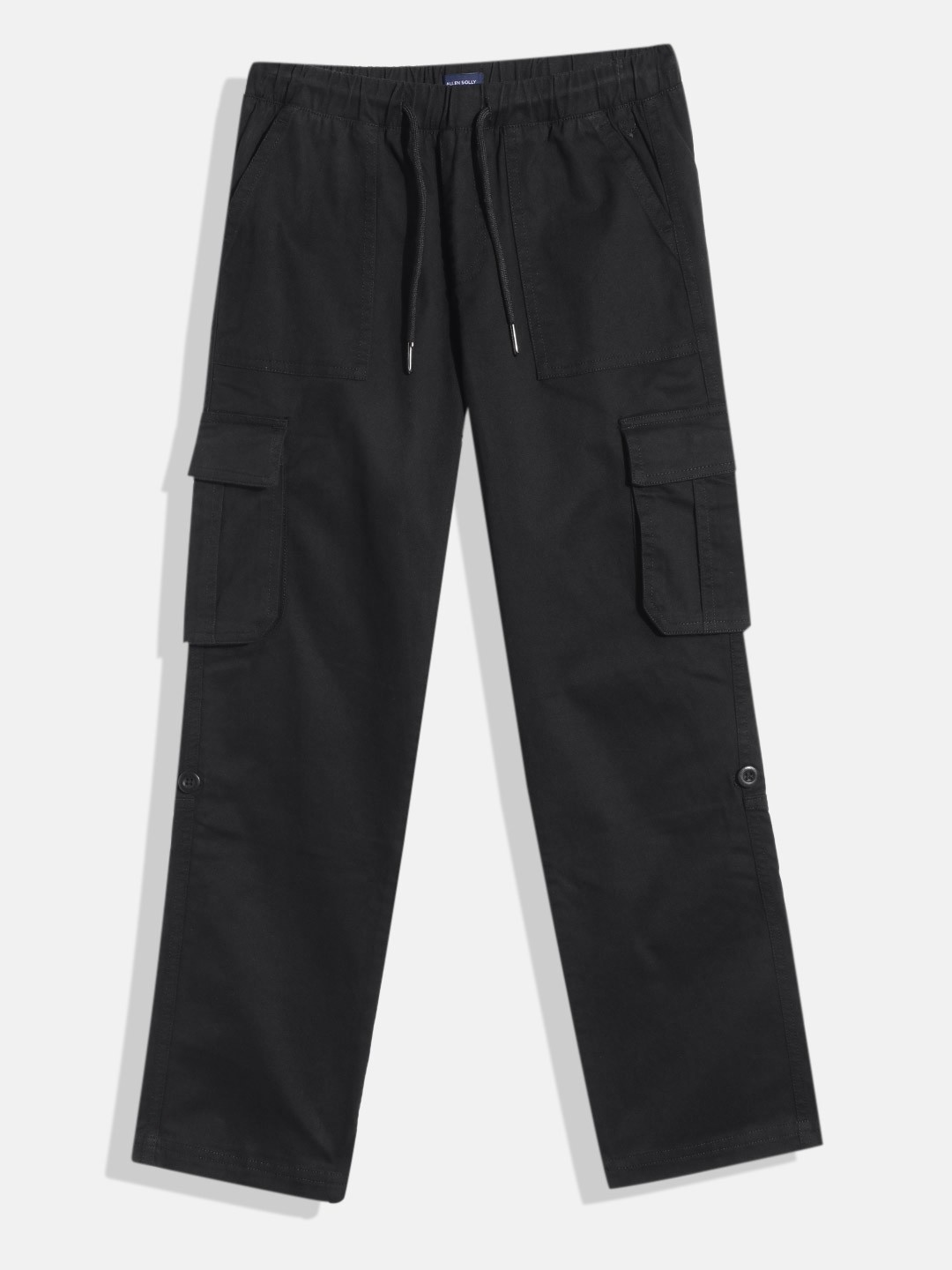 

Allen Solly Junior Boys Cargo Style Trousers, Black