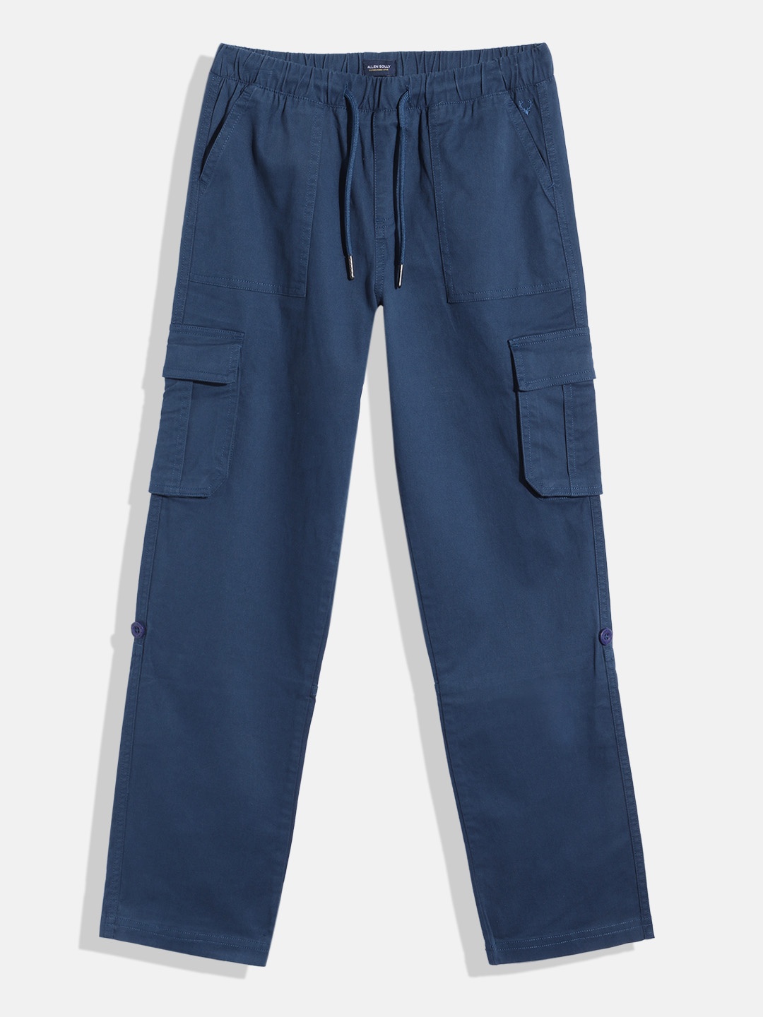 

Allen Solly Junior Boys Cargo Style Trousers, Blue