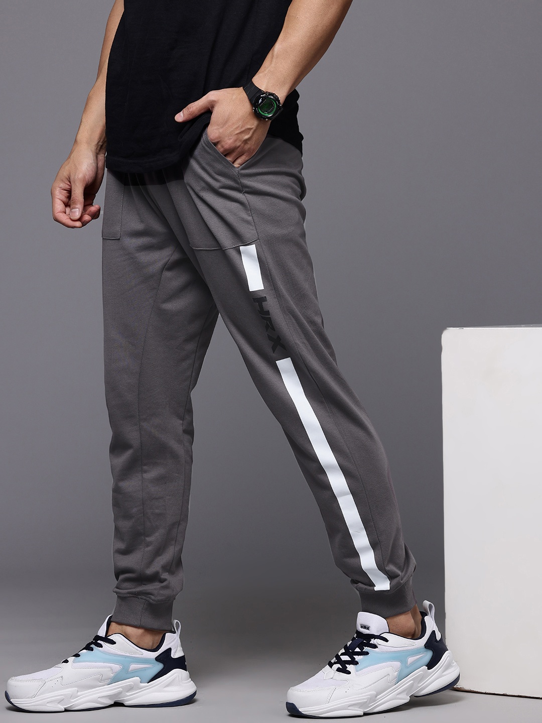 

HRX by Hrithik Roshan Men Training Track Pants, Grey