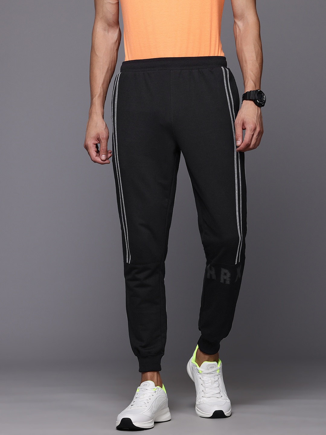 

HRX by Hrithik Roshan Men Training Track Pants, Black