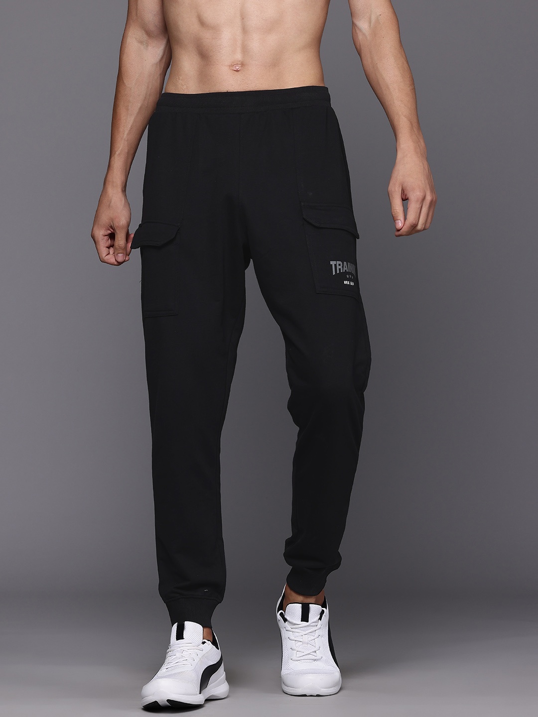 

HRX by Hrithik Roshan Men Training Track Pants, Black