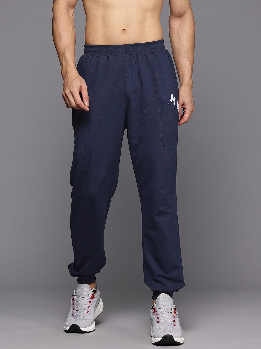 

HRX by Hrithik Roshan Men Training Joggers, Navy blue