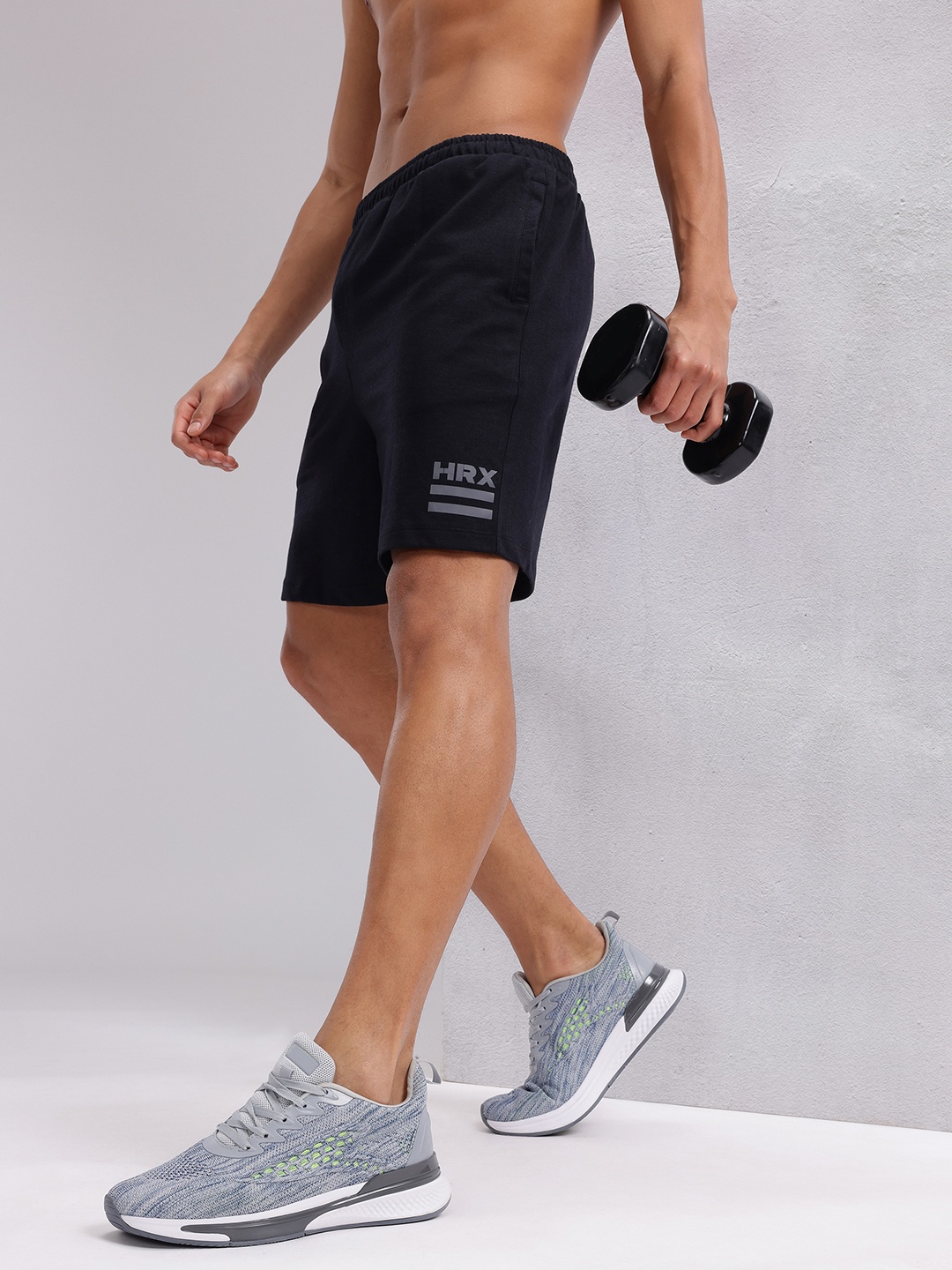 

HRX by Hrithik Roshan Men Training Shorts, Black