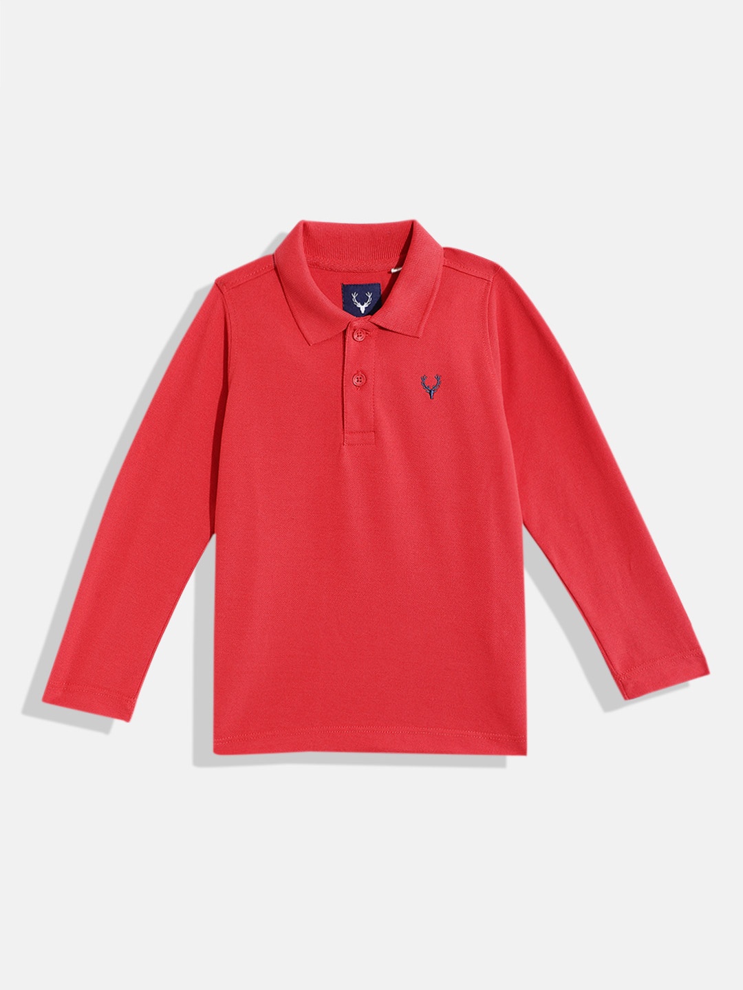 

Allen Solly Junior Boys Polo Collar T-shirt, Red