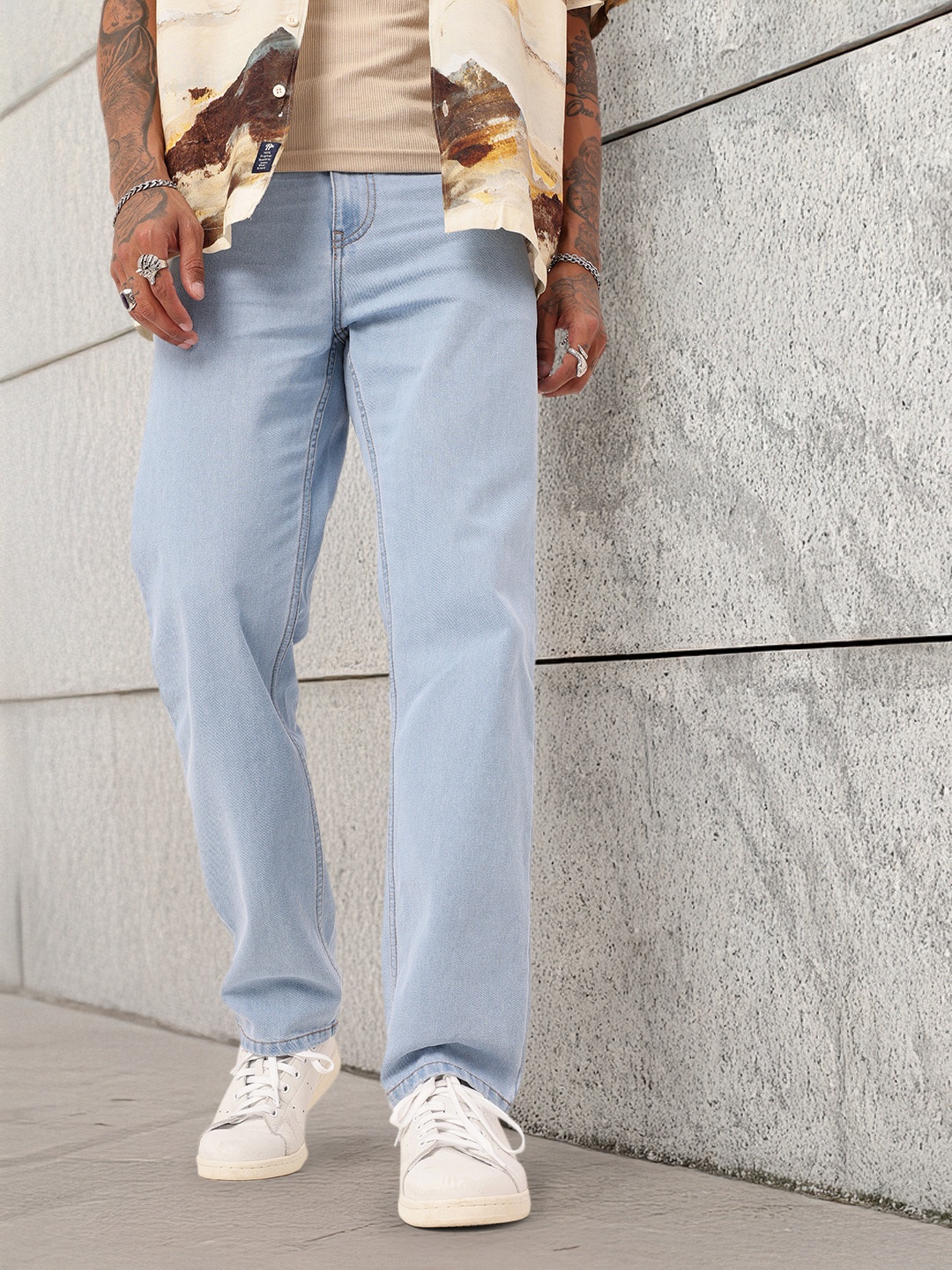 

Kook N Keech Men Urban Street Classic Relaxed Fit Jeans, Blue