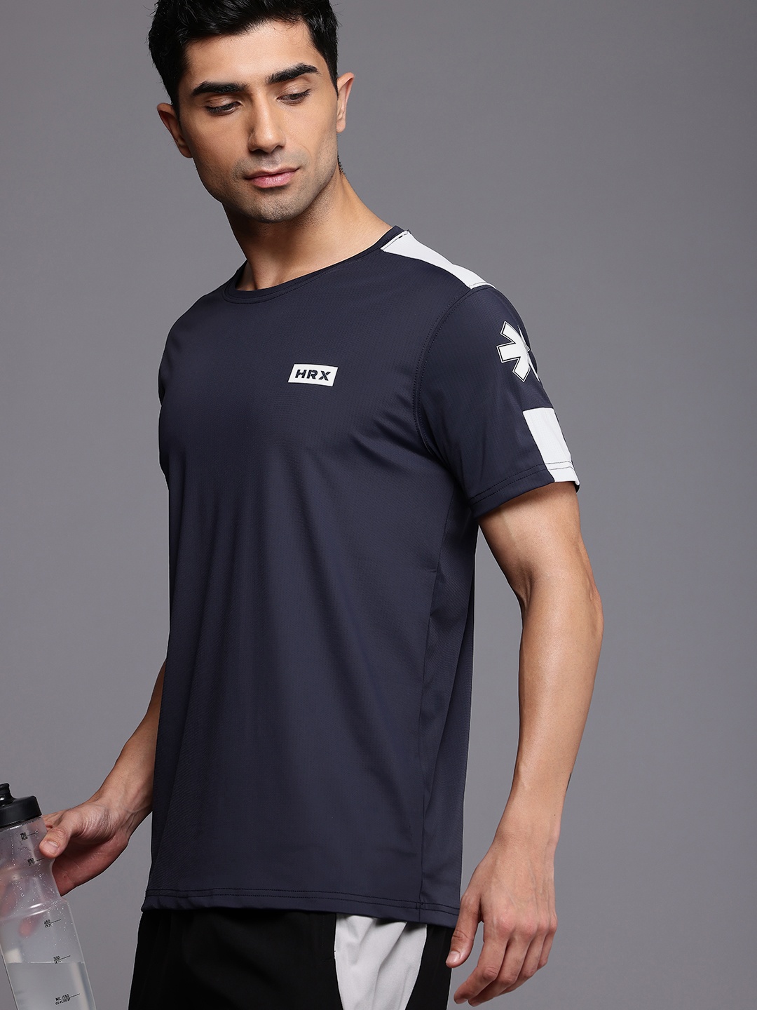 

HRX by Hrithik Roshan Training T-shirt, Navy blue