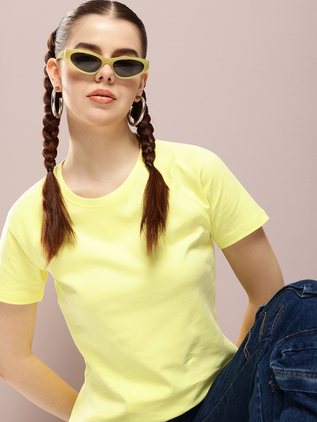 

Kook N Keech Pure Cotton T-shirt, Yellow