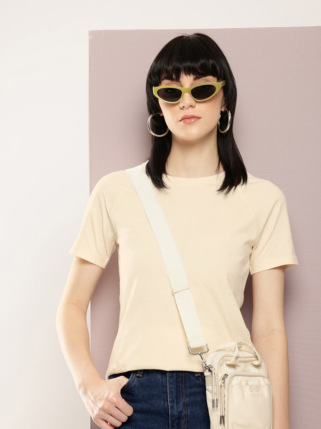 

Kook N Keech Pure Cotton T-shirt, Beige