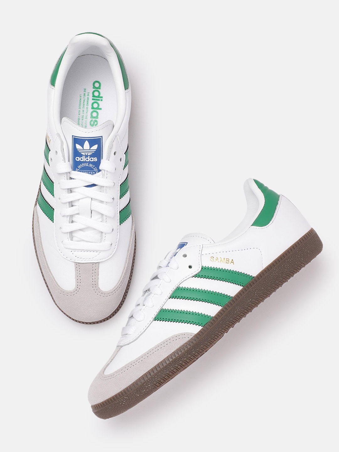 

ADIDAS Originals Men Leather Samba OG Football Shoes, White