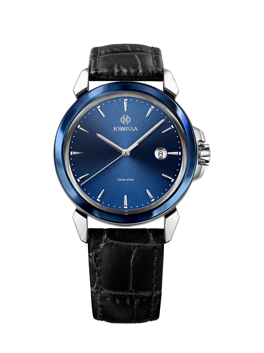 

JOWISSA Men Swiss Made LeWy 3 Quartz Dial Analog Watch J4.242.L, Black