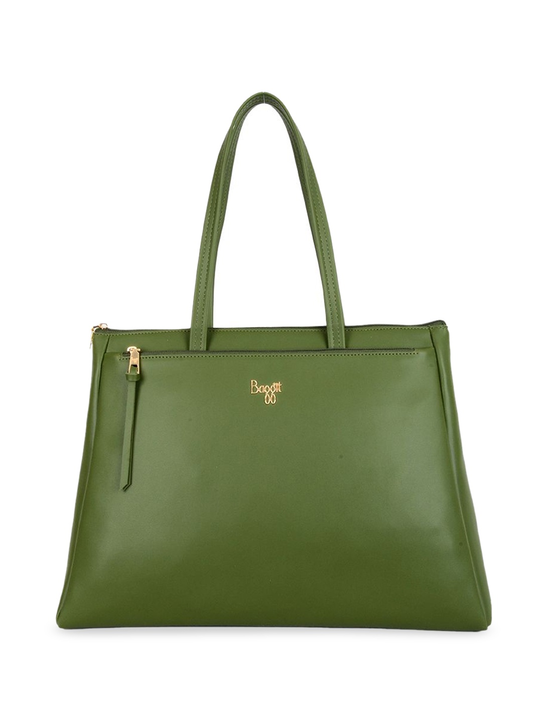 

Baggit PU Structured Shoulder Bag, Green