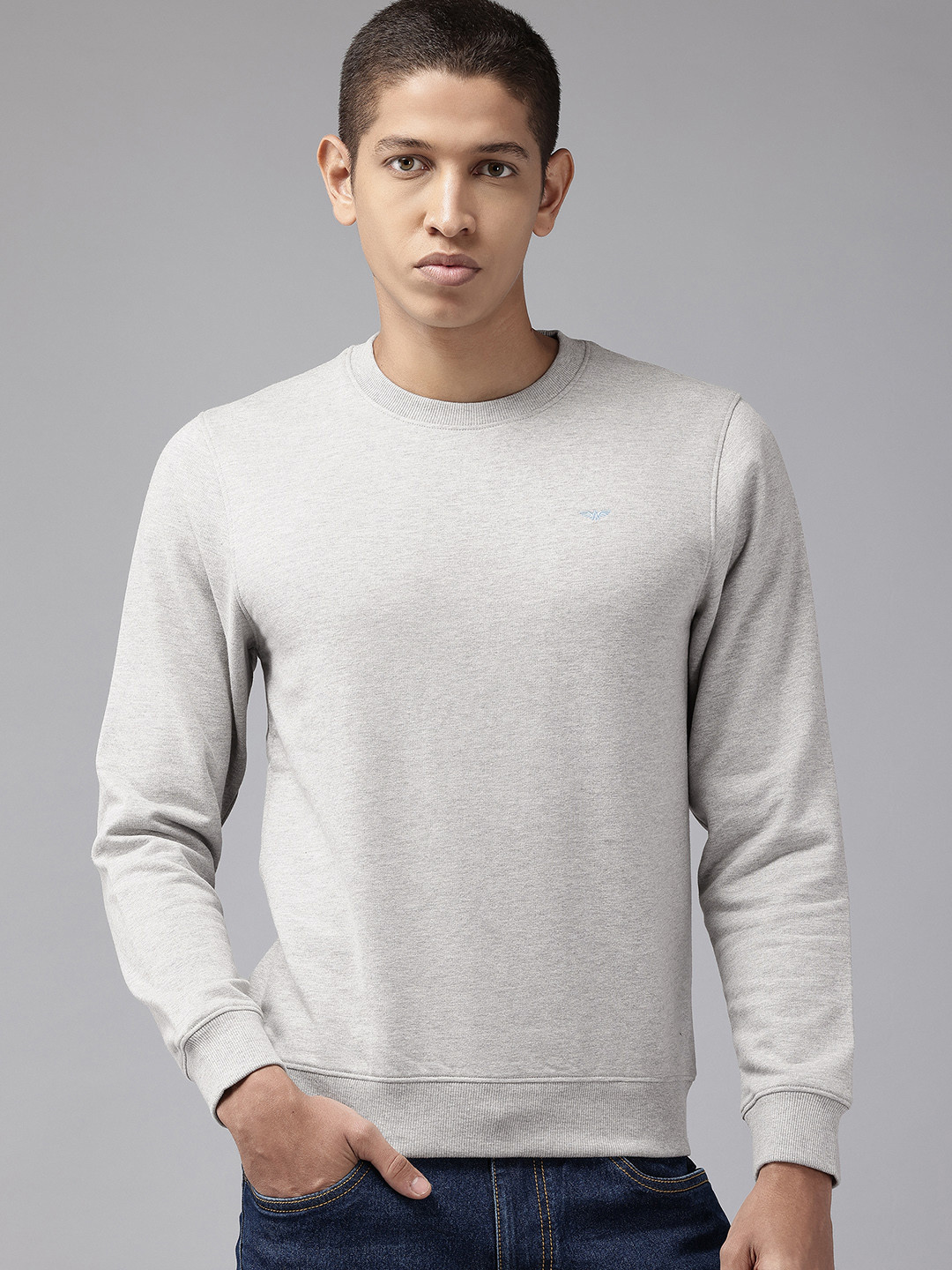 

Park Avenue Slim Fit Sweatshirt, Grey