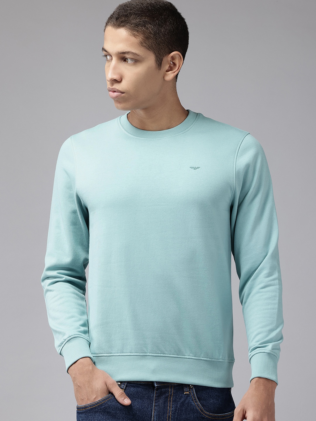 

Park Avenue Round Neck Sweatshirt, Blue
