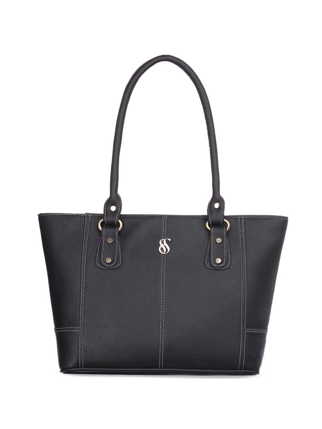 

Fostelo PU Structured Handheld Bag, Black