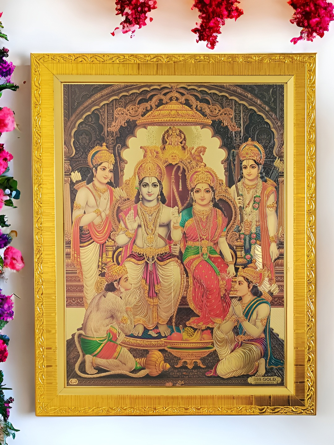 

Art Street Black & Gold Toned Wooden Religious Wall Art