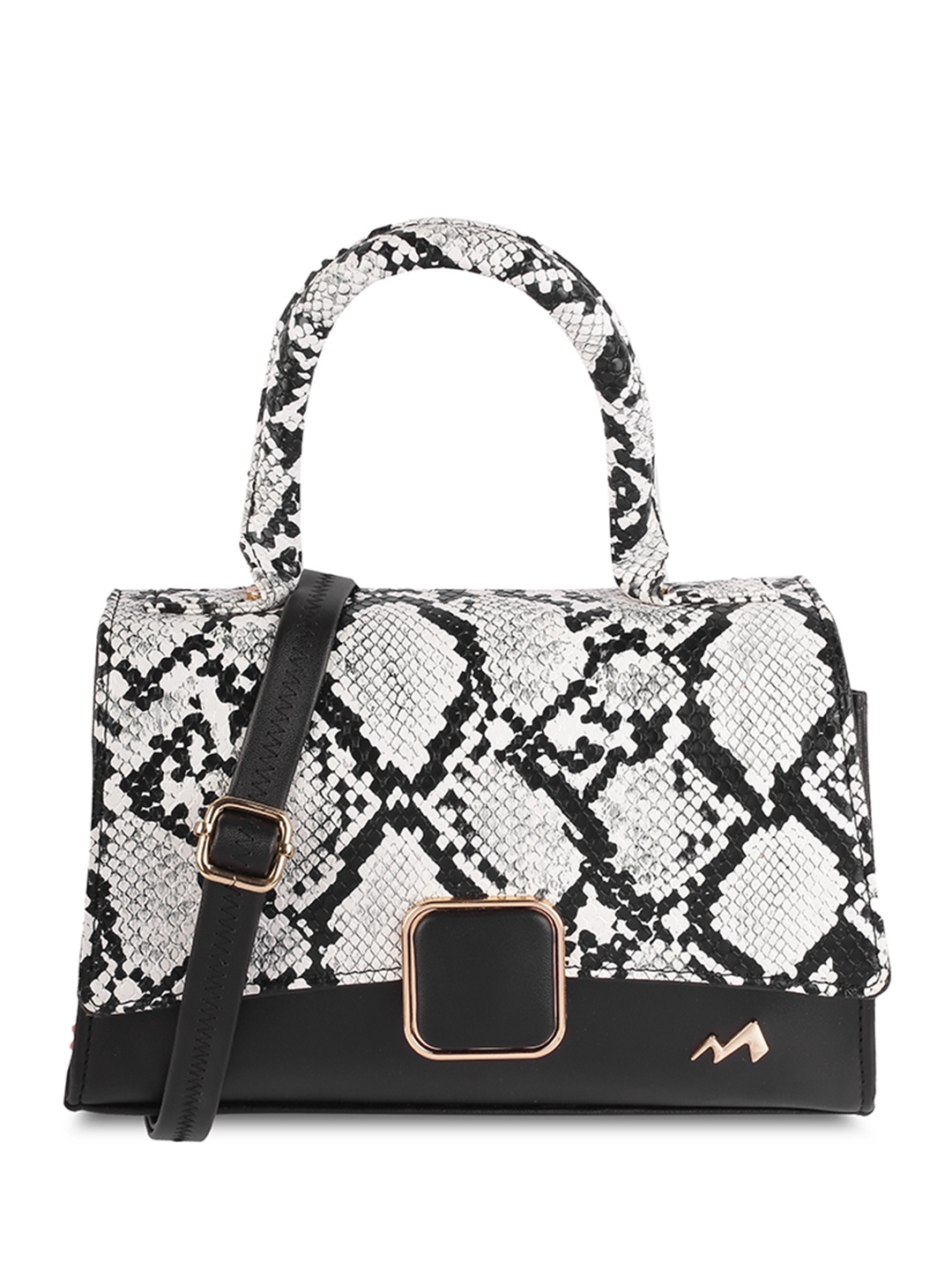 

Metro Textured PU Structured Satchel with Tasselled, Black