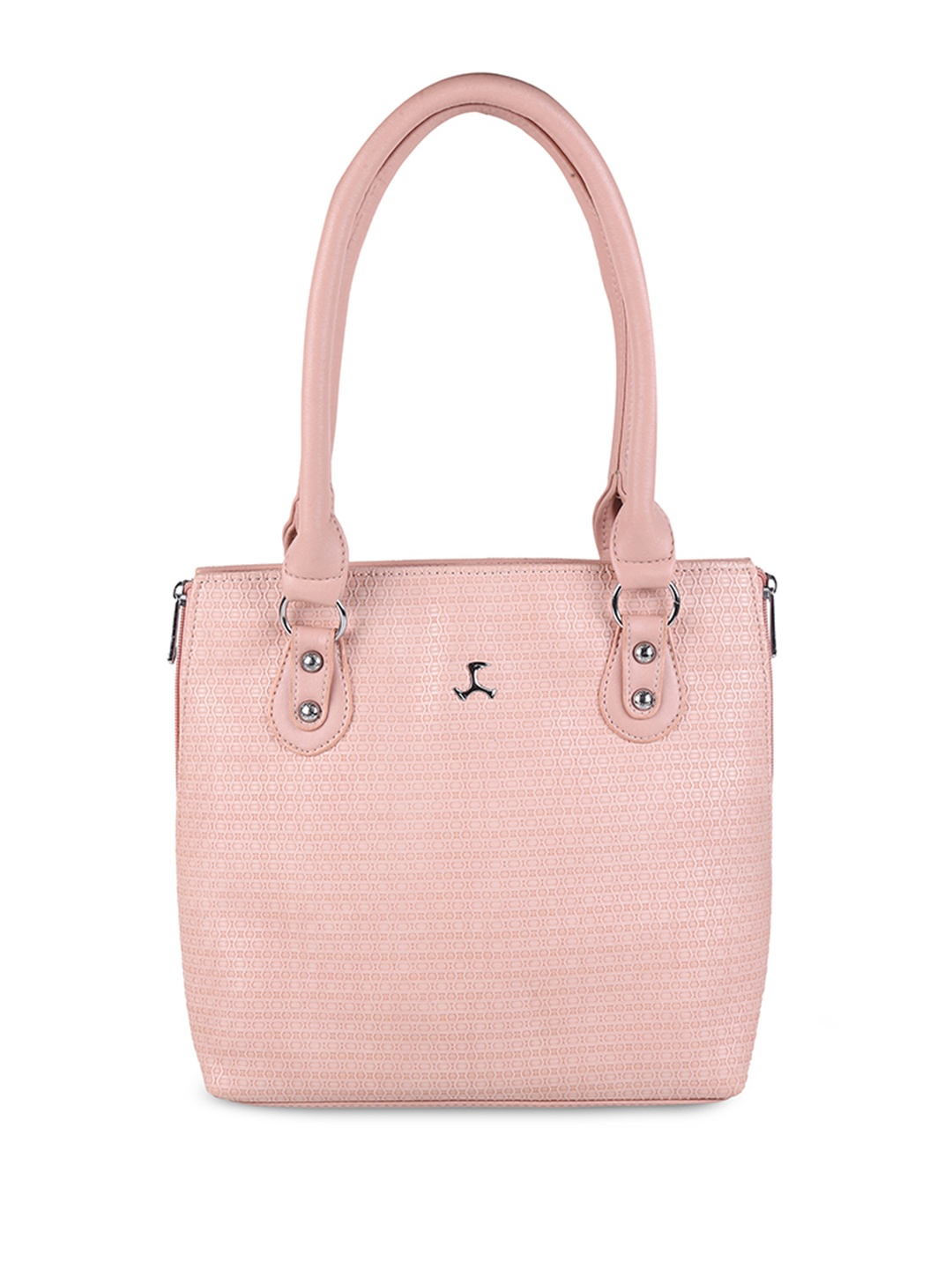

Mochi Structured Handheld Bag, Pink