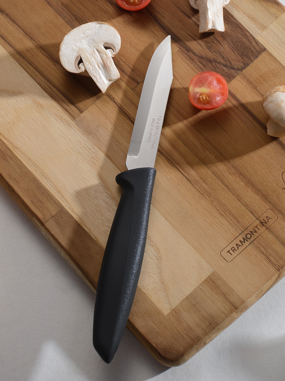

Tramontina Plenus Black Stainless Steel Vegetable & Fruit Knife 7cm