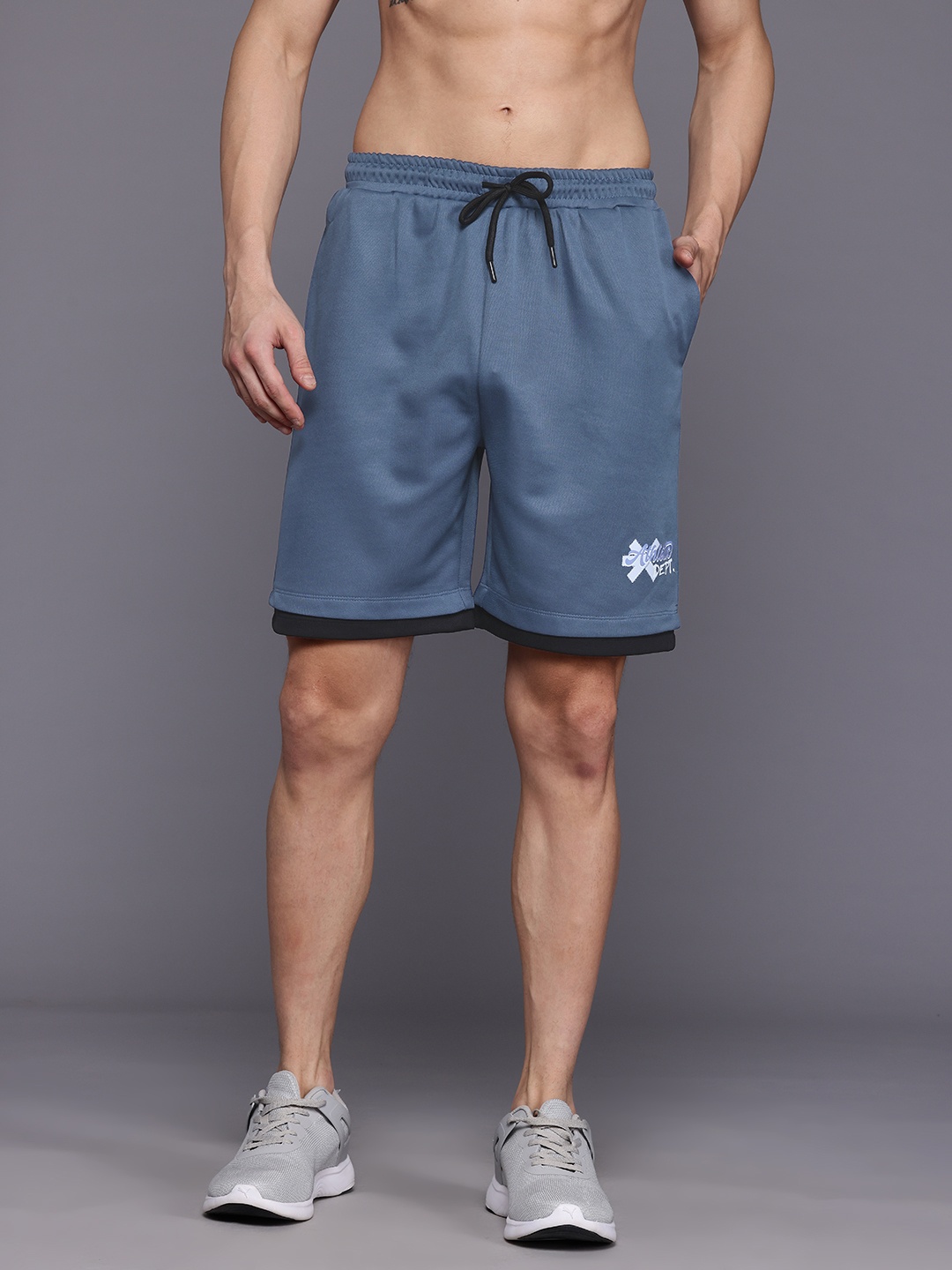 

HRX by Hrithik Roshan Men Outdoor Sports Shorts, Blue