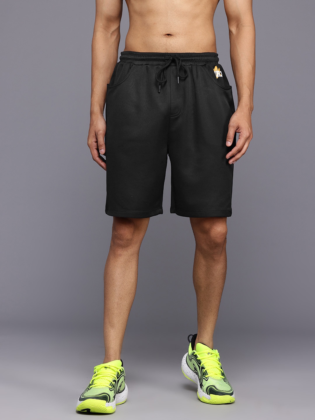 

HRX by Hrithik Roshan Men Outdoor Sports Shorts, Black