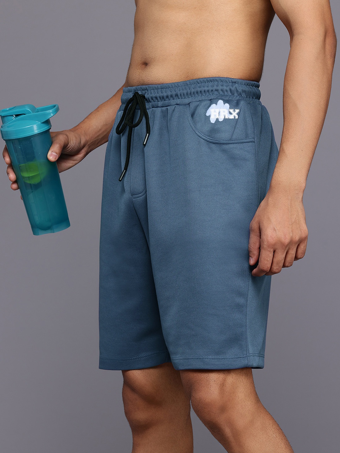 

HRX by Hrithik Roshan Men Outdoor Sports Shorts, Blue