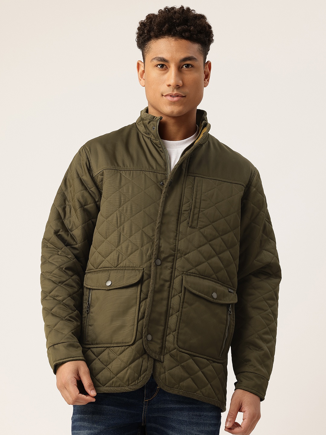 

Monte Carlo Quilted Jacket, Olive