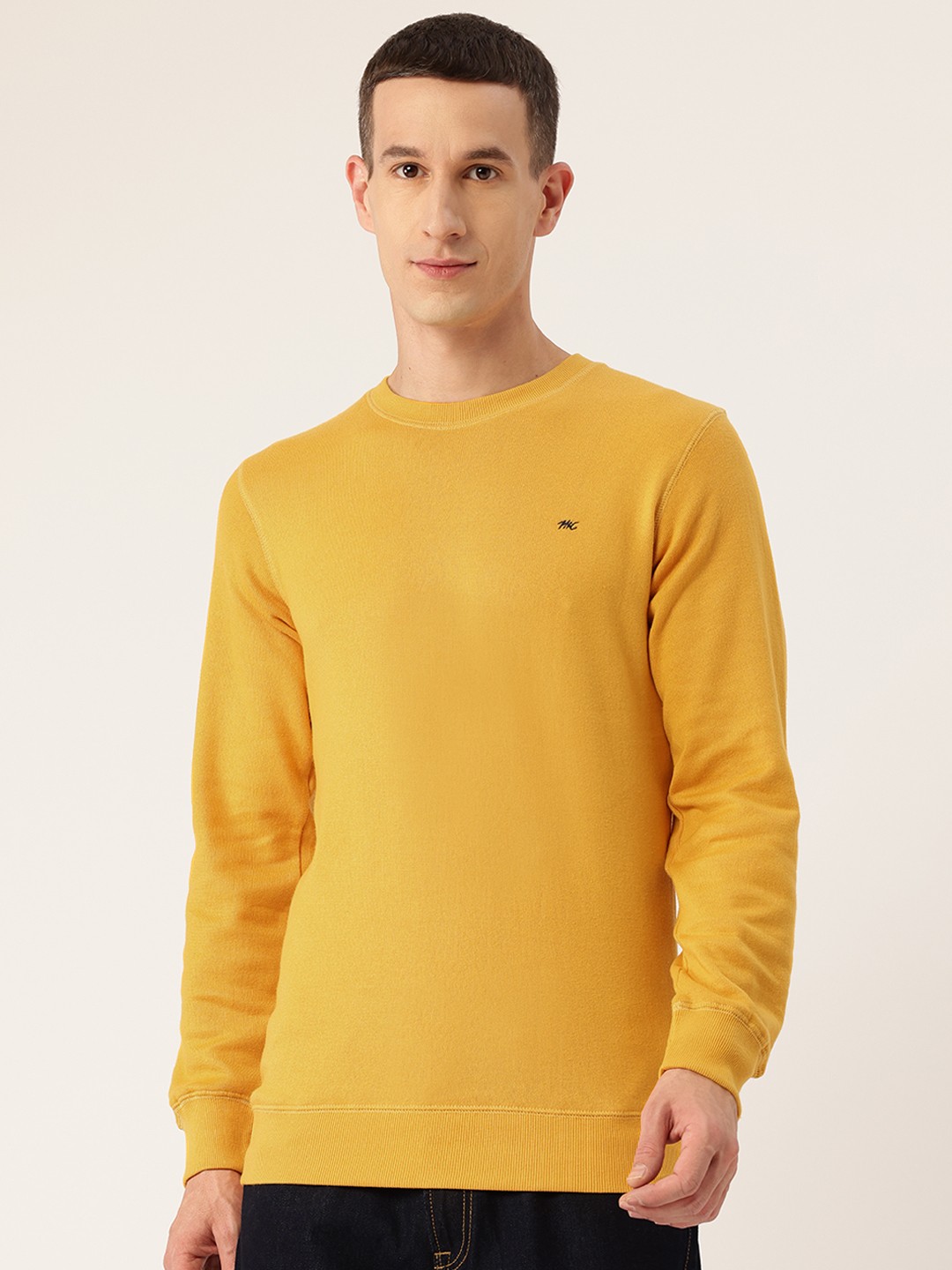 

Monte Carlo Cotton Pullover, Yellow