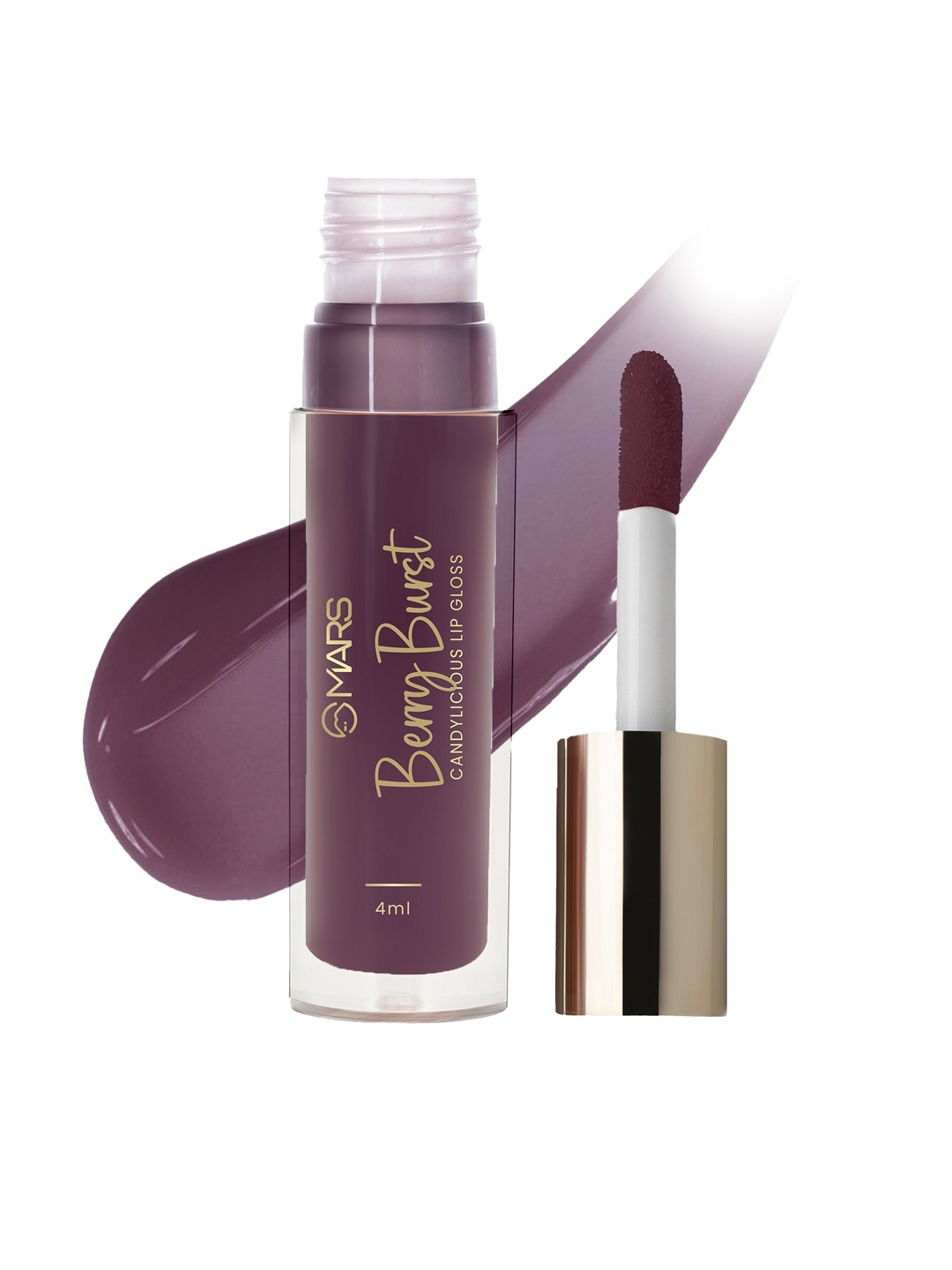 

MARS Candylicious Non-Sticky Tinted Lip Gloss - 4ml- Berry Burst 12, Purple