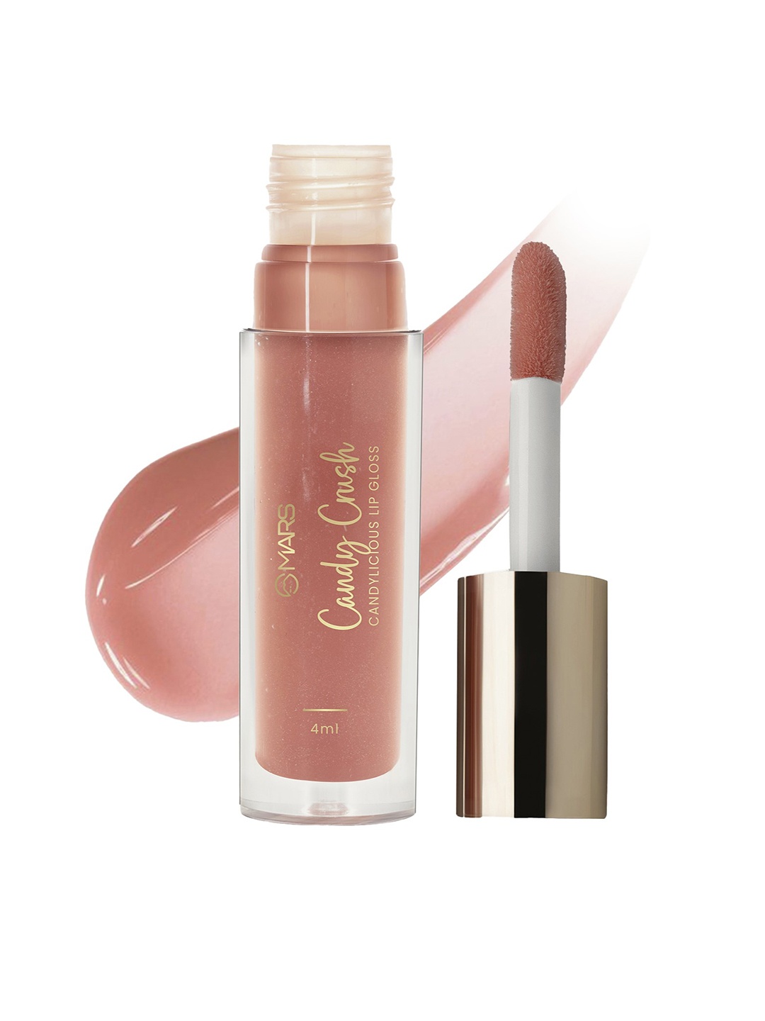 

MARS Candylicious Non-Sticky Tinted Lip Gloss - 4ml- Candy Crush 01, Pink