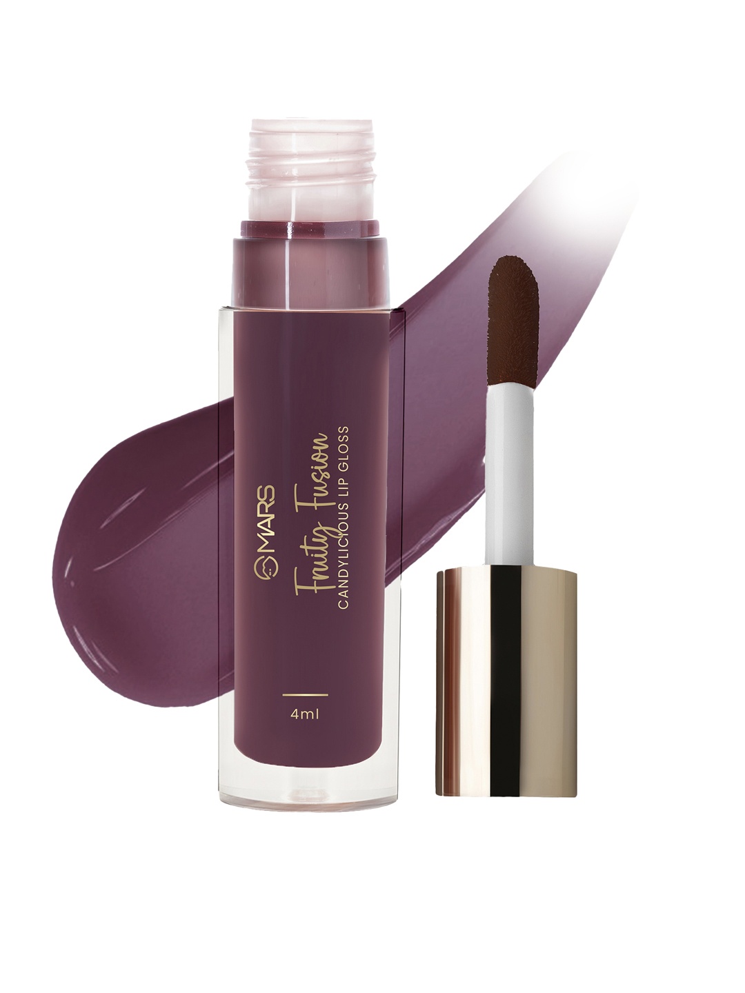 

MARS Candylicious Coloured Lip Gloss With Vitamin E-4ml-Fruity Fusion 07, Purple