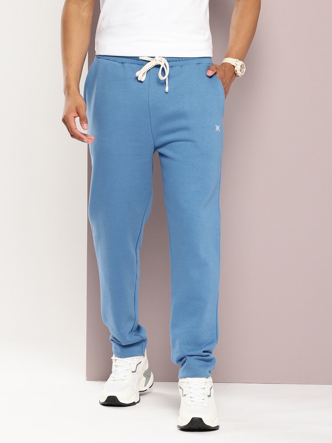 

Kook N Keech Slim Fit Track Pants, Blue