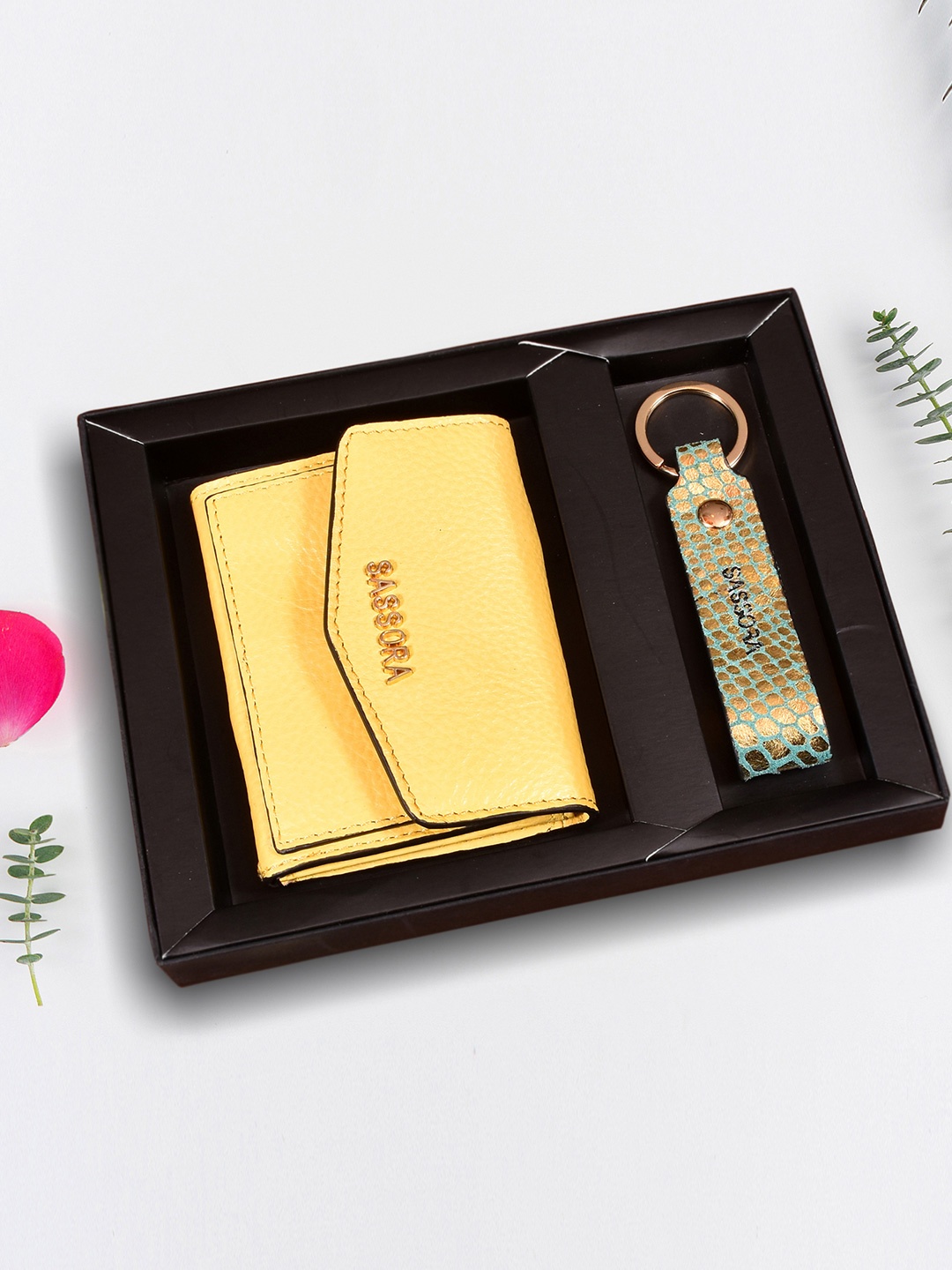 

Sassora Women Accessory Gift Set of, Yellow