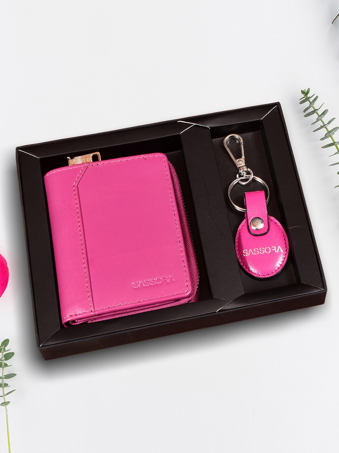 

Sassora Women Accessory Gift Set of, Pink