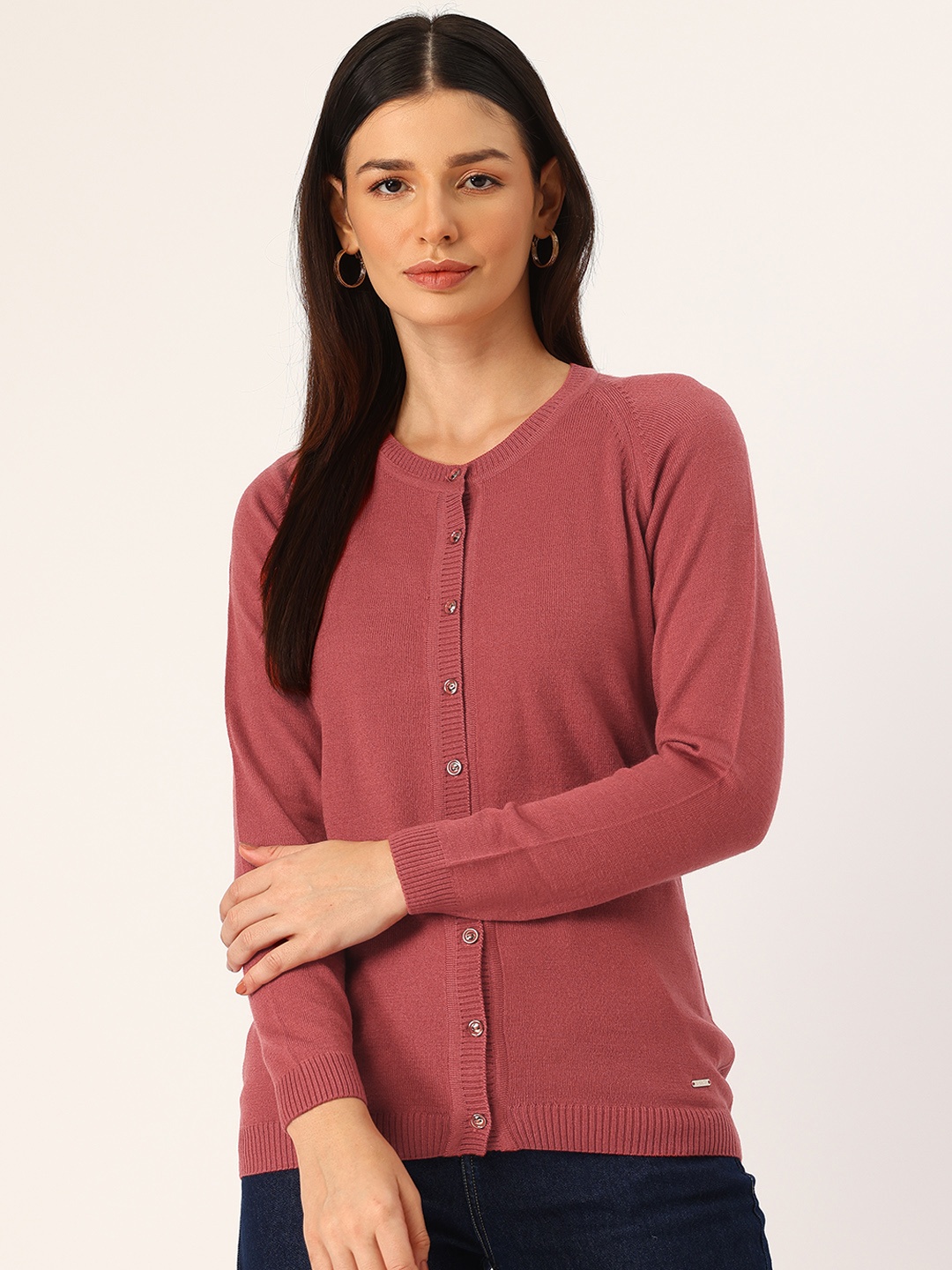 

Monte Carlo Woollen Cardigan, Maroon