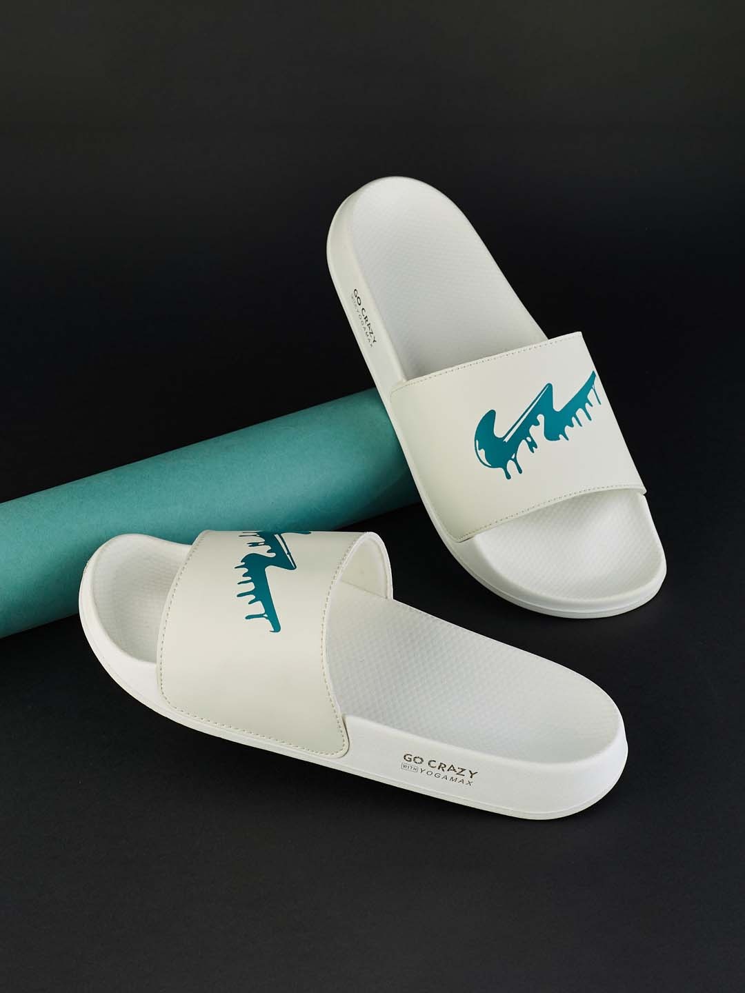 

Campus SL-443 Men Slip-On Slides, White