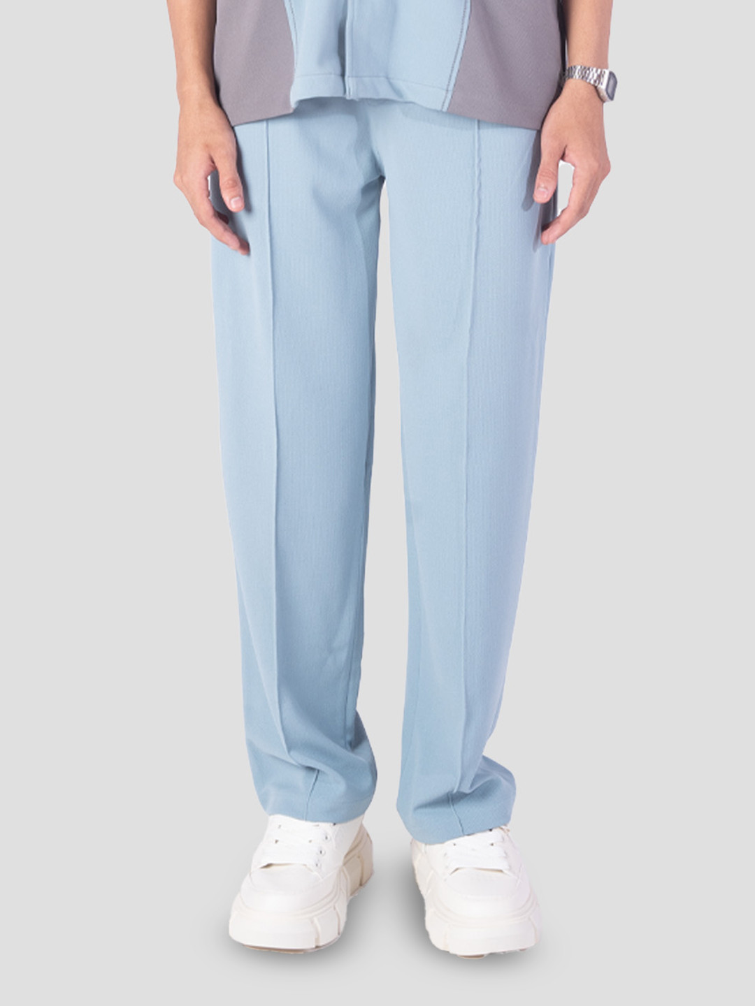 

HOP HEAD Unisex Relaxed Straight Leg Straight Fit Trousers, Lavender