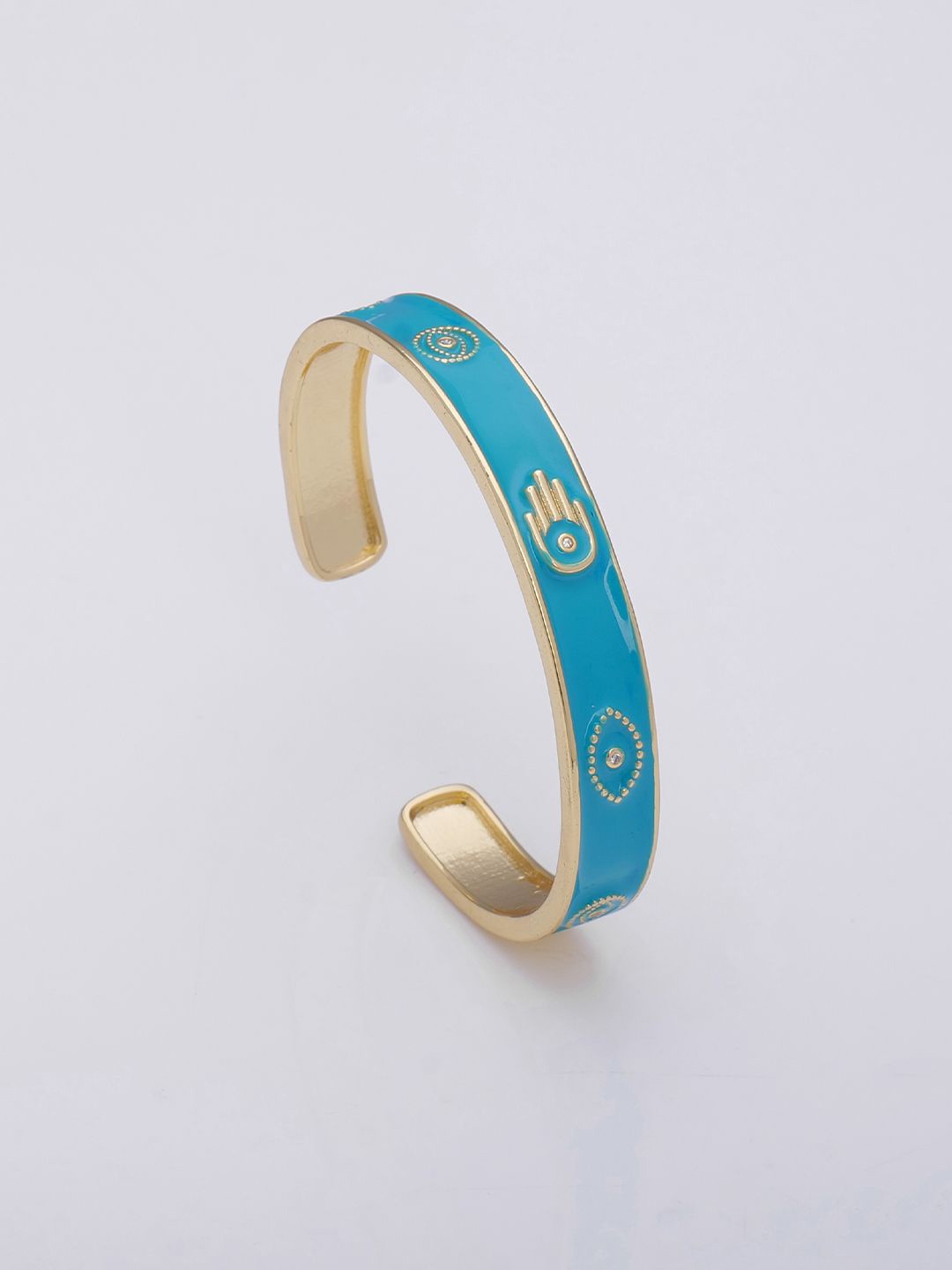 

SWASHAA Aston 18K Gold Plated Cuff Bracelet